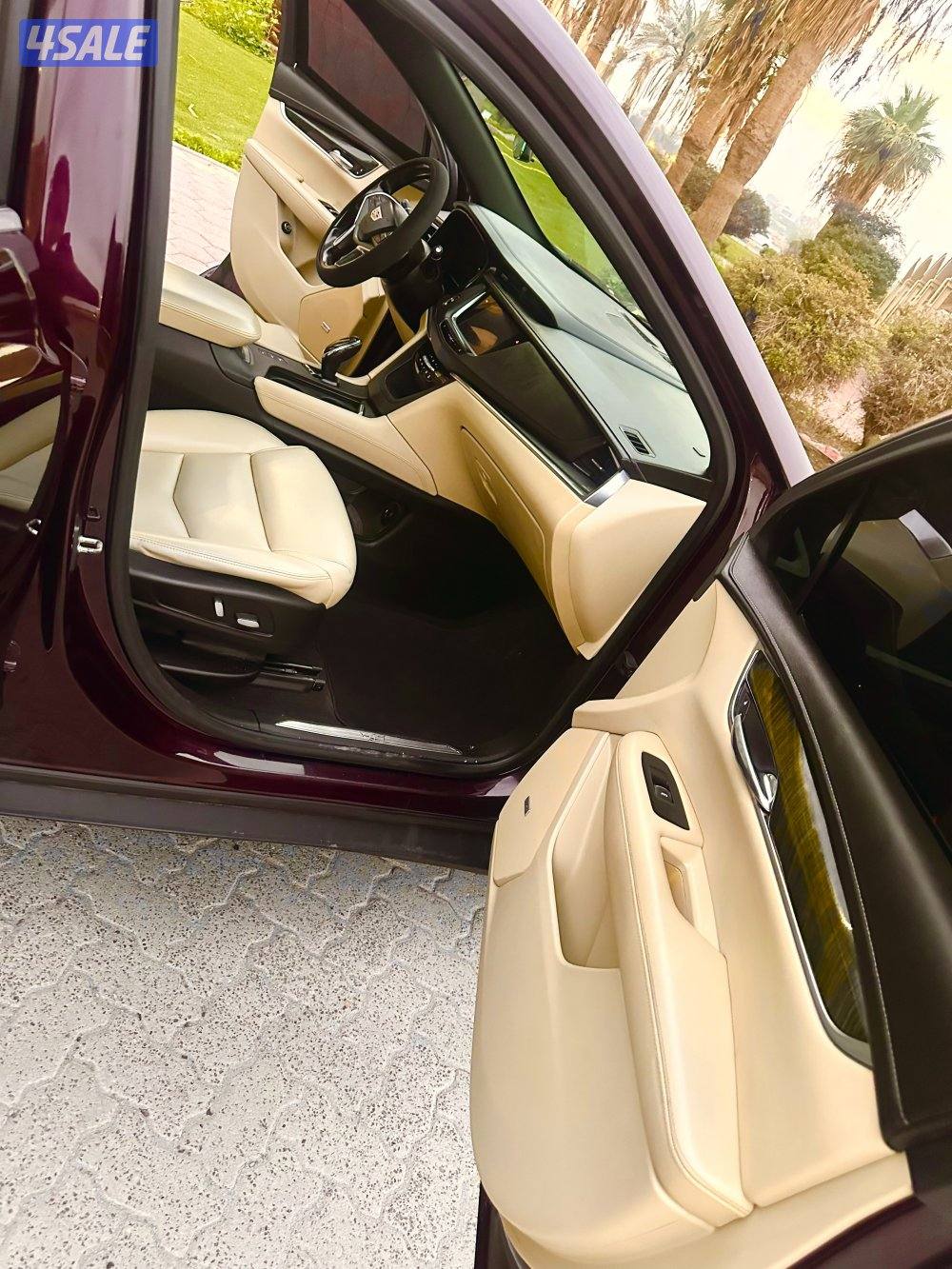 كاديلاك XT5  2018 شرط جير مكينه شاصي 188 ميل اربعه تربو3