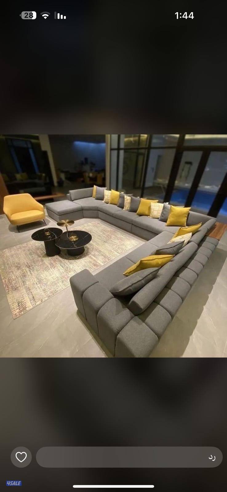 تنجيد وتلبيس جميع انواع الغنفات والكراسي2