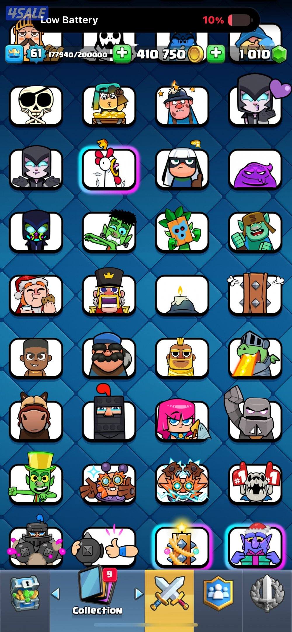 حساب كلاش رويال تعب ايد6