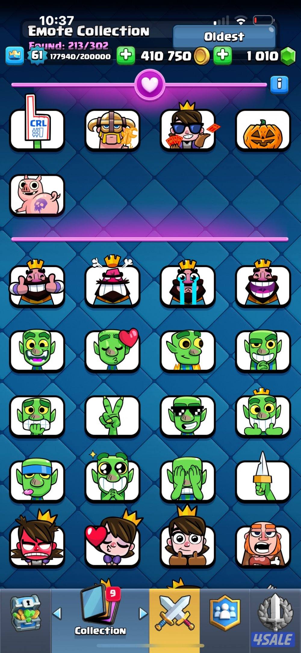 حساب كلاش رويال تعب ايد7