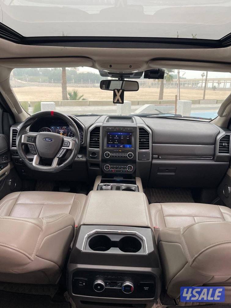 فورد اكسبديشن SLT الغانم ٢٠٢١ اعلى فئة صبغ وكالة سيرڤس وكالة بالكامل أ12