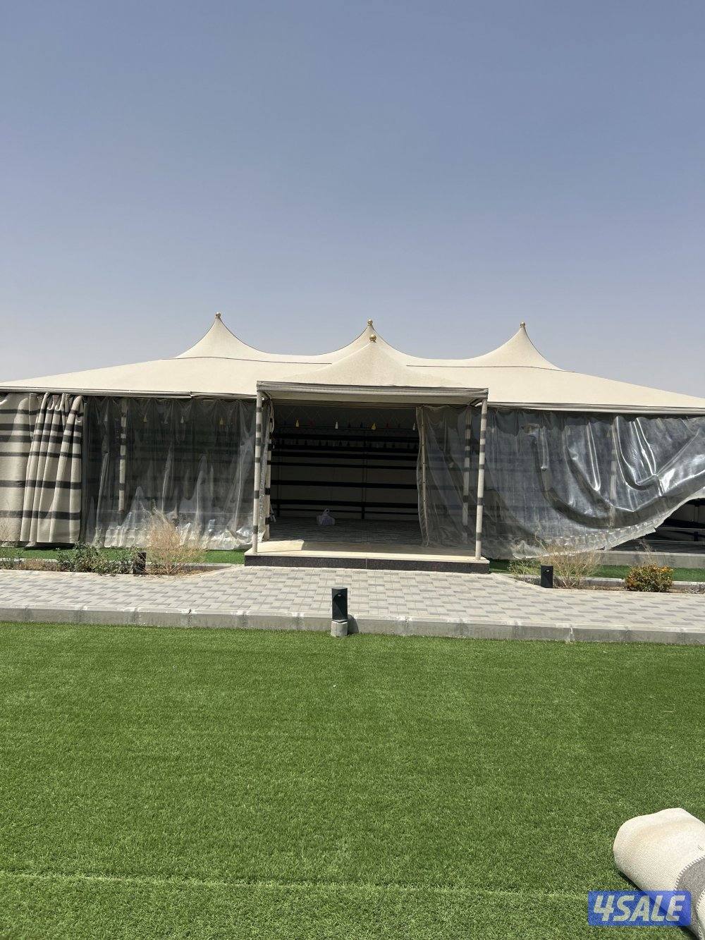 نقل 🚚وتركيب🧗🏻جميع انواع المخيامات⛺️تركيب🔧 خيمة الصباح🏕️ بيت الشعر🏔️1