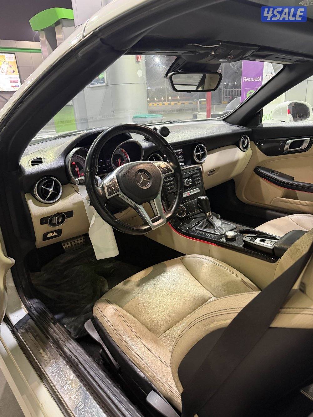 للبيع مرسيدس SLK KIT AMG 200 وارد الوكالة شرط الفحص6