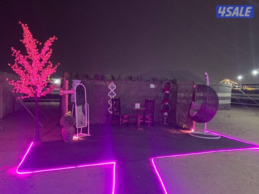 مخيم دار الرين للايجار اول طريق جبد / مجهز بالكامل1