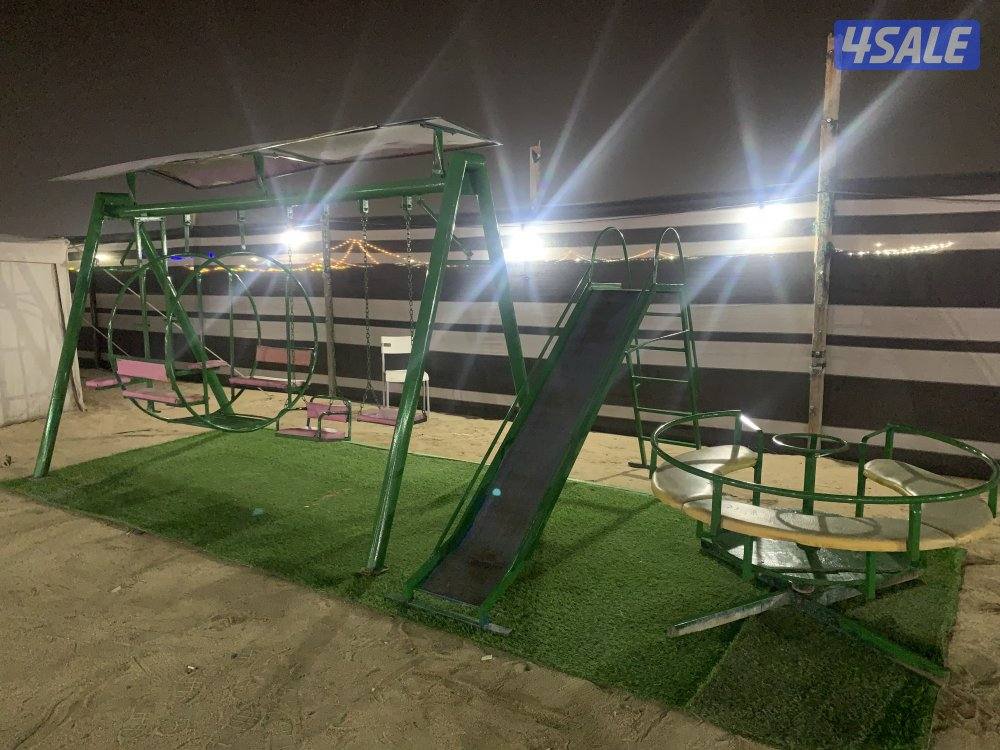 مخيم دار الرين للايجار اول طريق جبد / مجهز بالكامل2