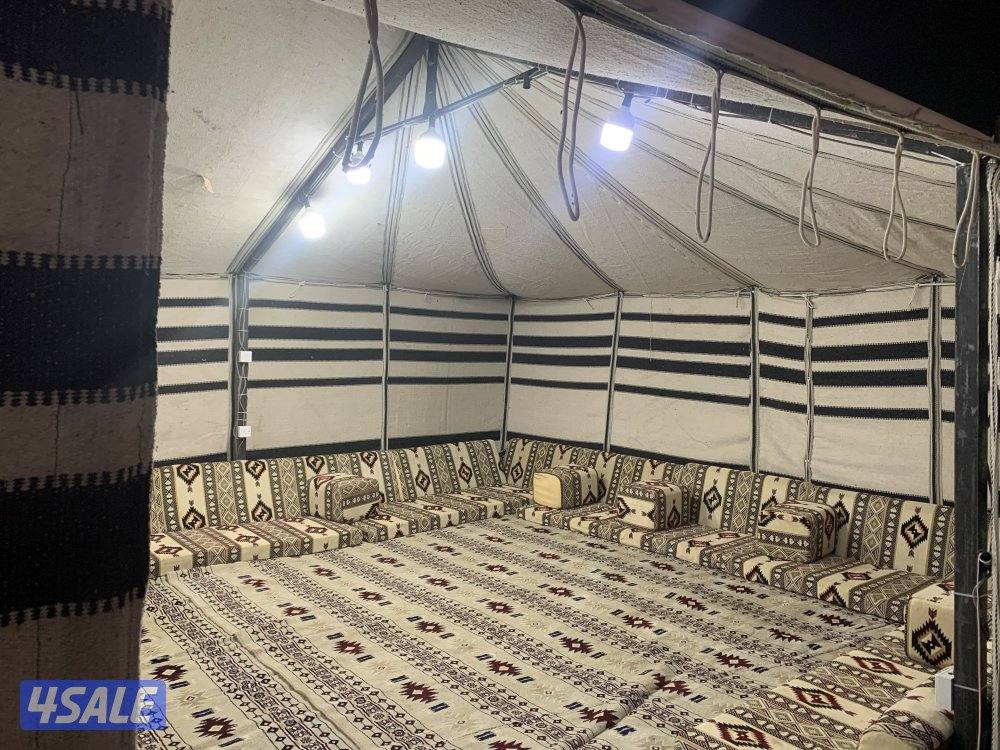 مخيم دار الرين للايجار اول طريق جبد / مجهز بالكامل4