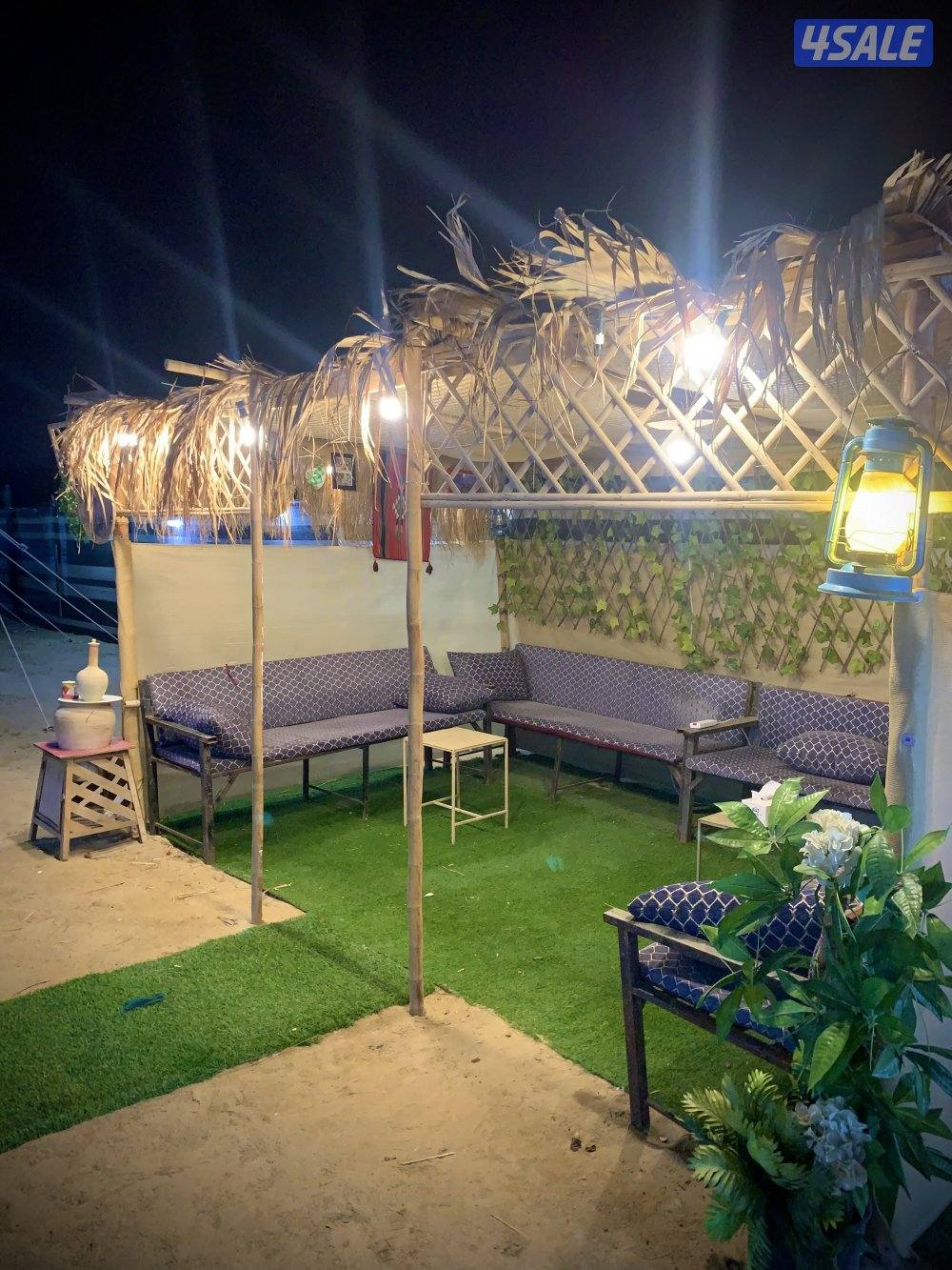 مخيم دار الرين للايجار اول طريق جبد / مجهز بالكامل6