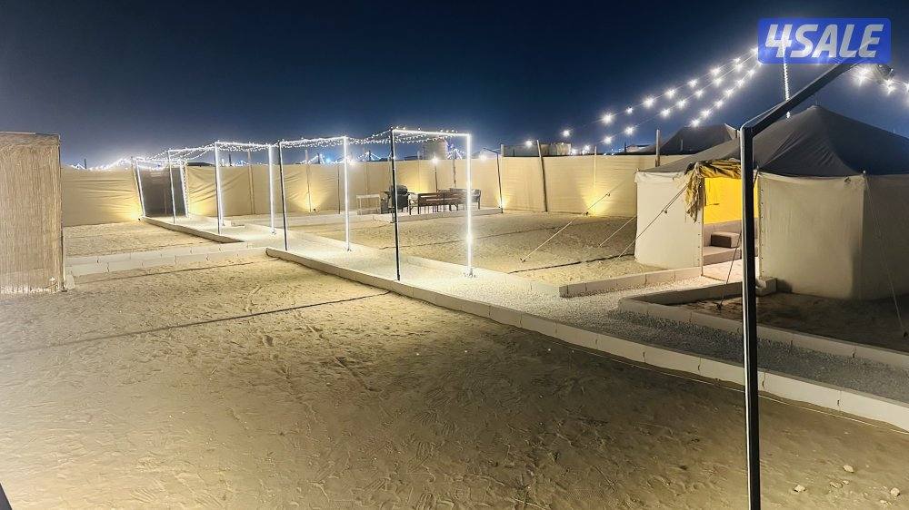 كشته متكون من كرفان وخيمه3