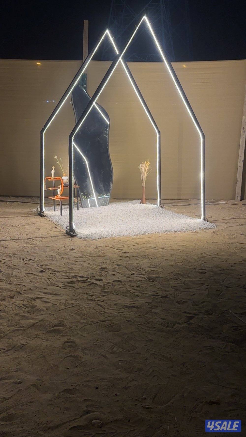 كشته متكون من كرفان وخيمه4