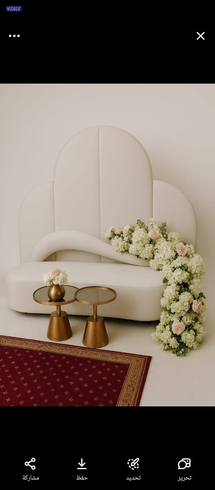 تاجير خيمة و بيت شعر كرسي و طاولات طعام دفات زينه منزل تسكيرة حدائق4