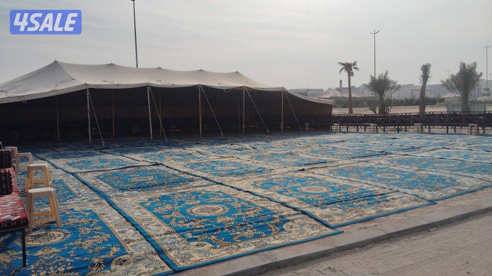 تاجير خيمة و بيت شعر كرسي و طاولات طعام دفات زينه منزل تسكيرة حدائق12