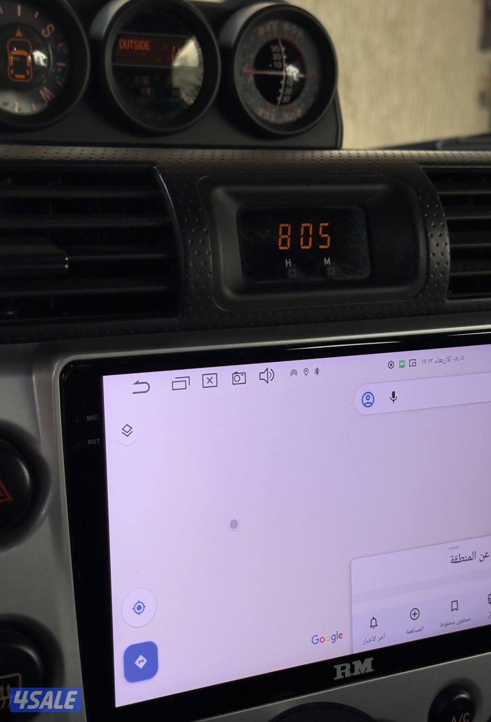 للبيع تويوتا  FJ  موديل 2022  لون رمادي ماشي 78274 سيرفس وكاله4