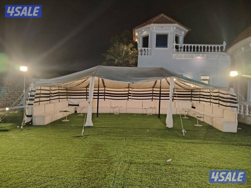 تأجير بيوت شعر تاجير خيم عزاه جميع المناسبات تاجير بنشا تاجير كراسي جم1