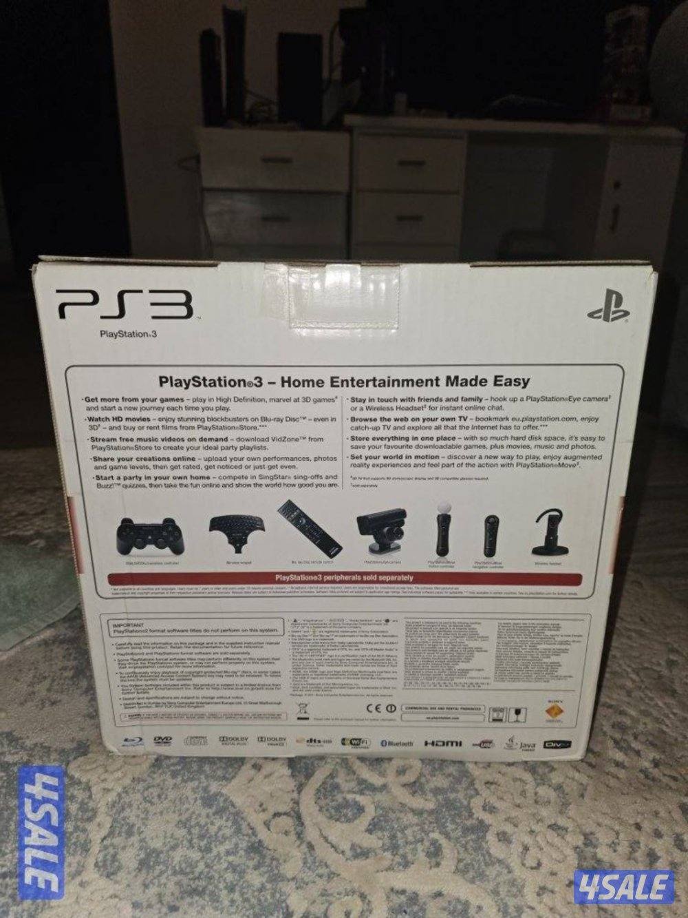 ps3 new seald CECH3003A pal region mint box11