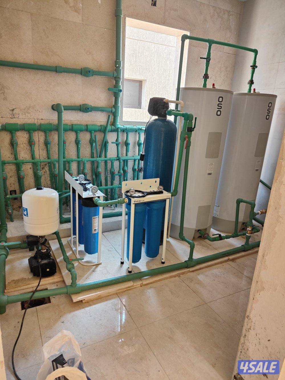 فني صحي تمديد وتشطيب حمامات ومطابخ1