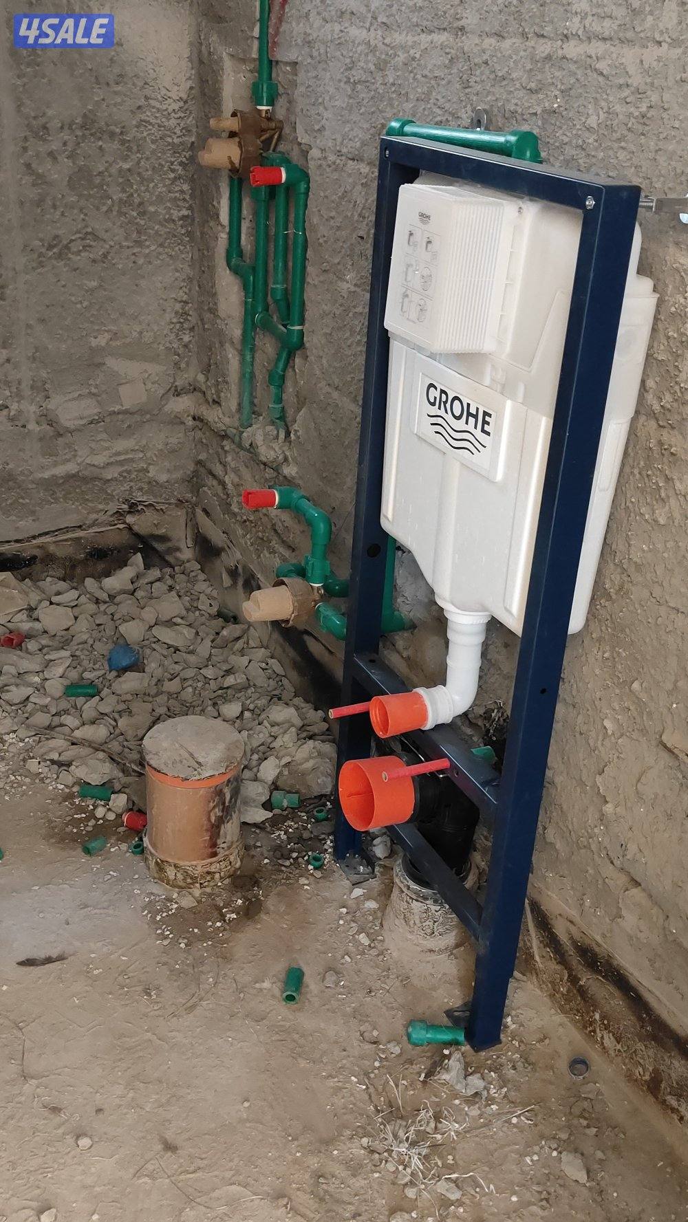 فني صحي تمديد وتشطيب حمامات ومطابخ5