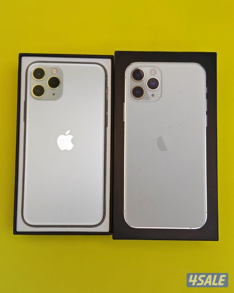 ايفون 11 برو – 64GB – فضي – 100٪ iPhone 11 Pro 64GB Silver, Battery0