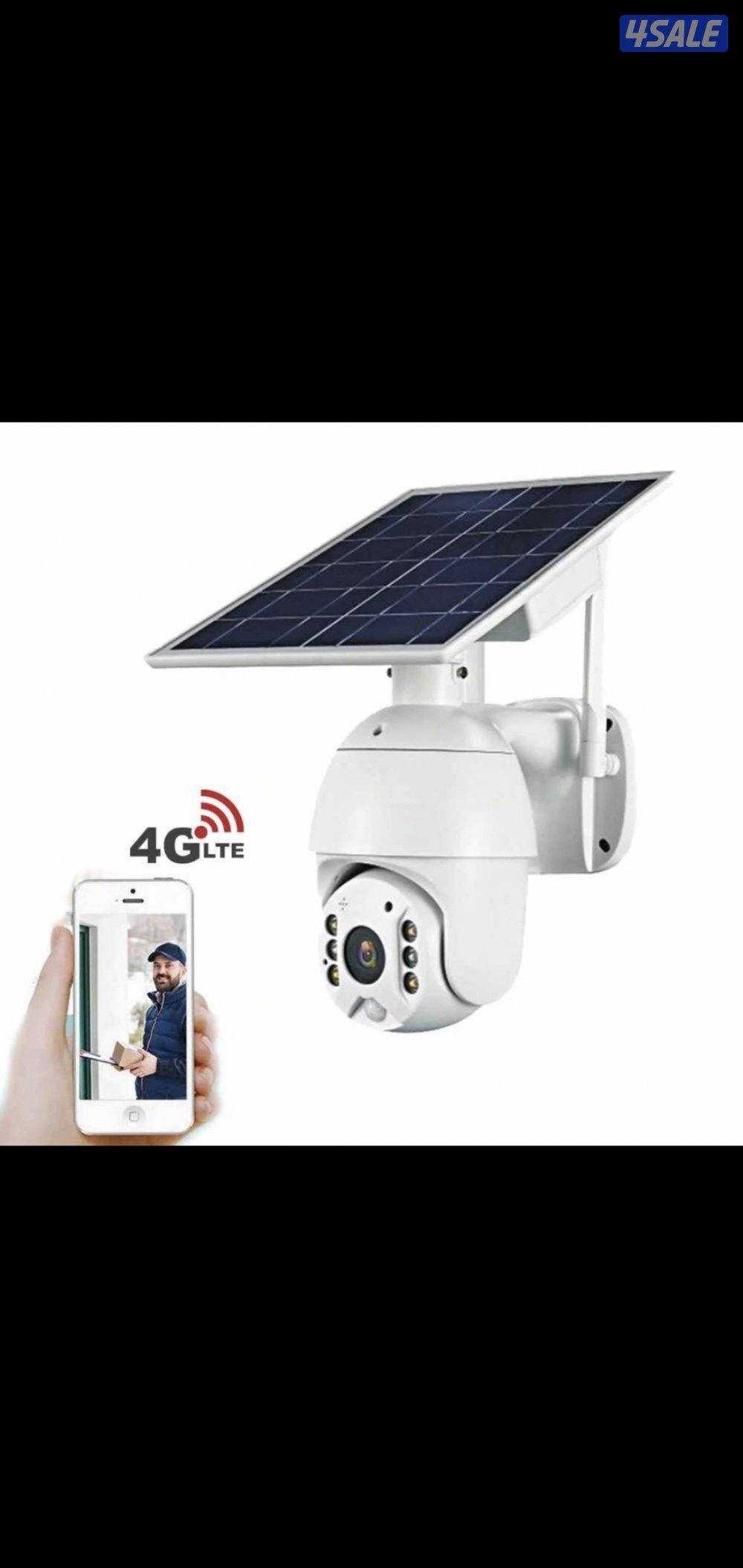 كاميرات طاقه شمسيه صوت وصوره سبيكر مايك متحركه بجميع الاتجاهات13