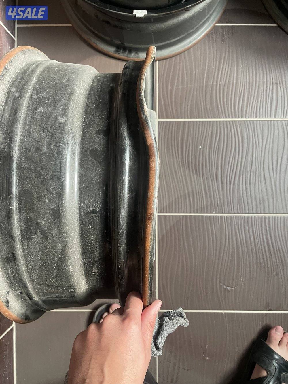 للبيع 4 رنجات حديد مقاس 161