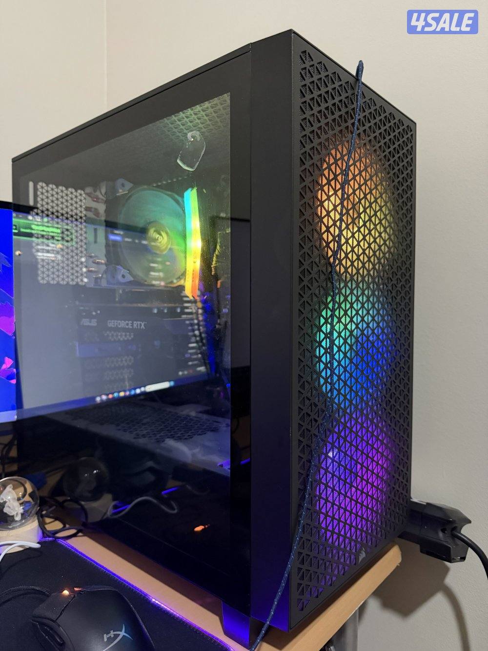 للبيع بي سي استعمال خفيف جداً مواصفاته بالصور نظيف معاه كامل اغراضه2