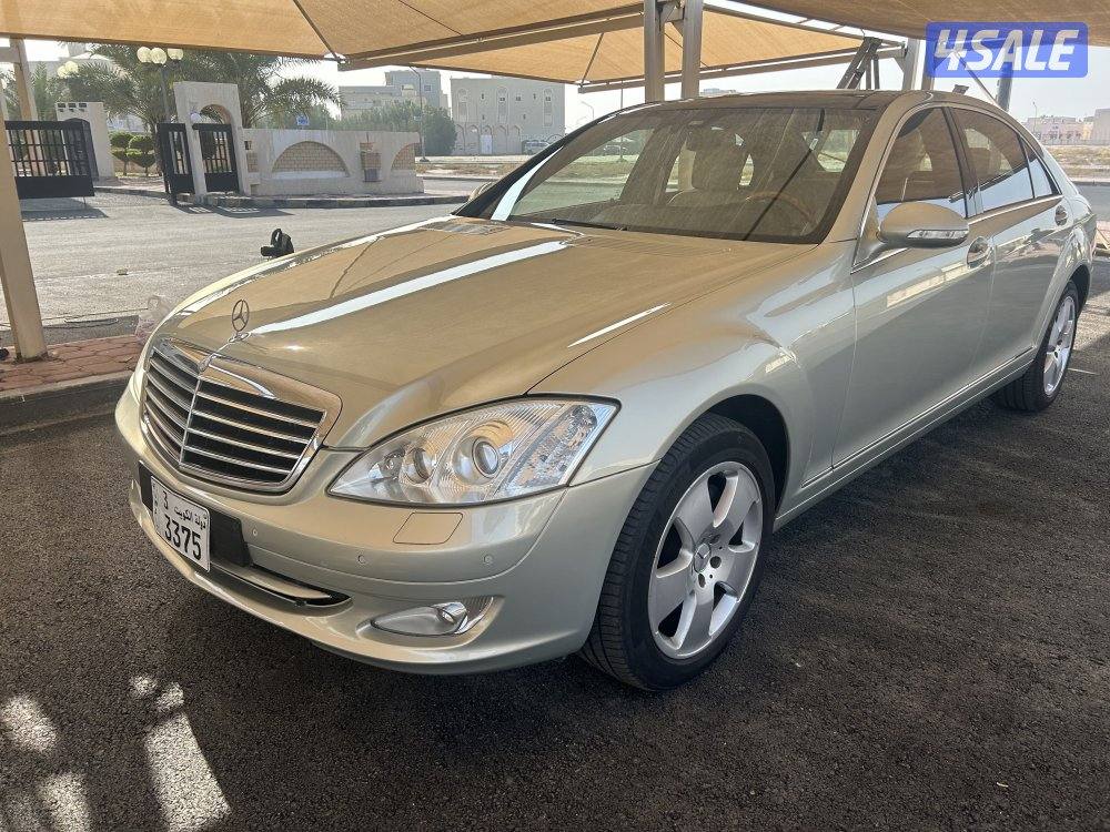 للبيع موديل 2007حجمS500L لون مميز0