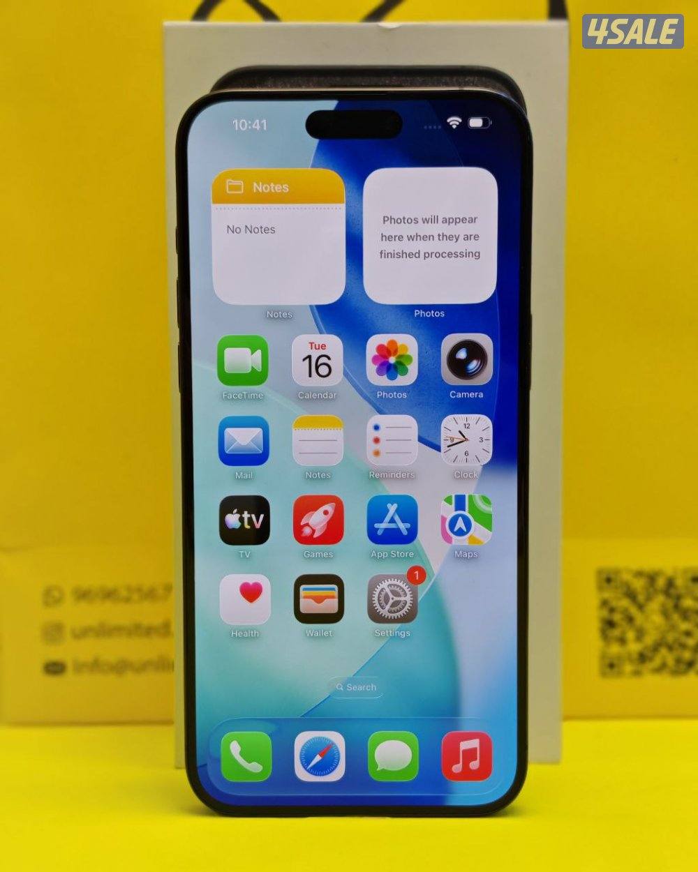 ايفون 15 برو ماكس – 512 جيجا – تيتانيوم أسود  iPhone 15 Pro Max 512GB4