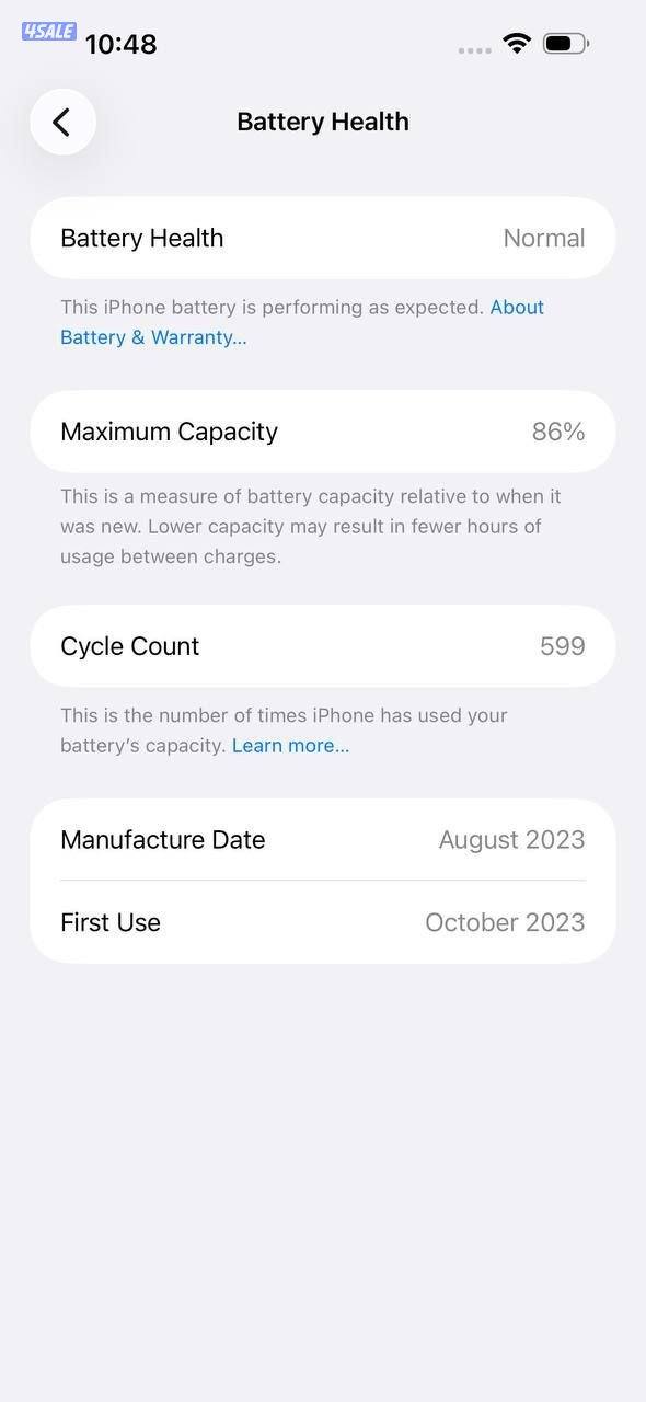 ايفون 15 برو ماكس – 512 جيجا – تيتانيوم أسود  iPhone 15 Pro Max 512GB12