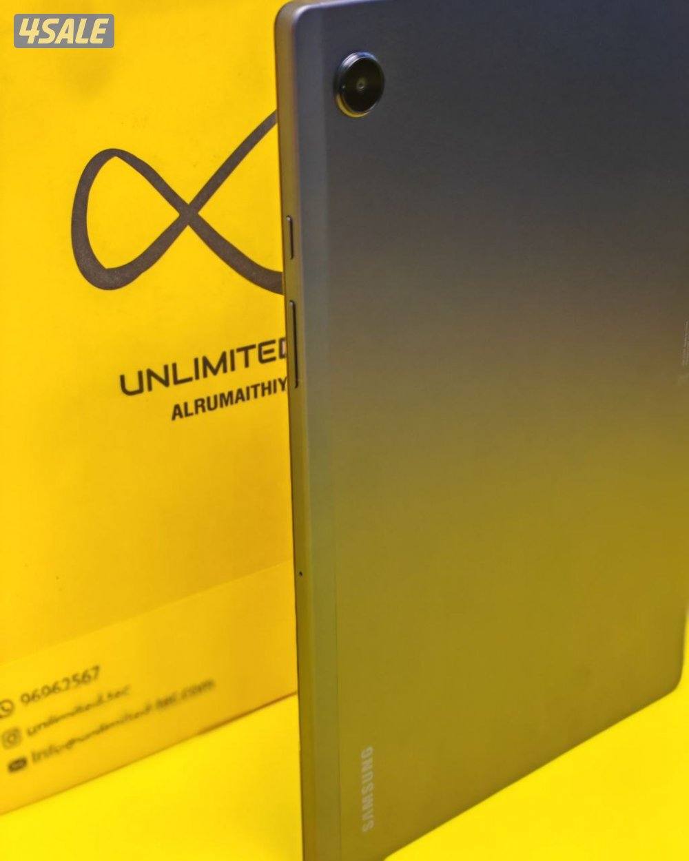 تابلت سامسونج A8 – 64 جيجا – أسود  Samsung Galaxy Tab A8 64GB Black3