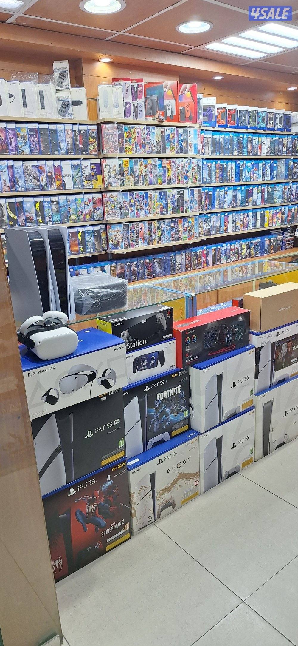 بيع وشراءجميع أجهزةps3-4-5جديدومستعمل مع اكسسواراتهاوكروت ستور1