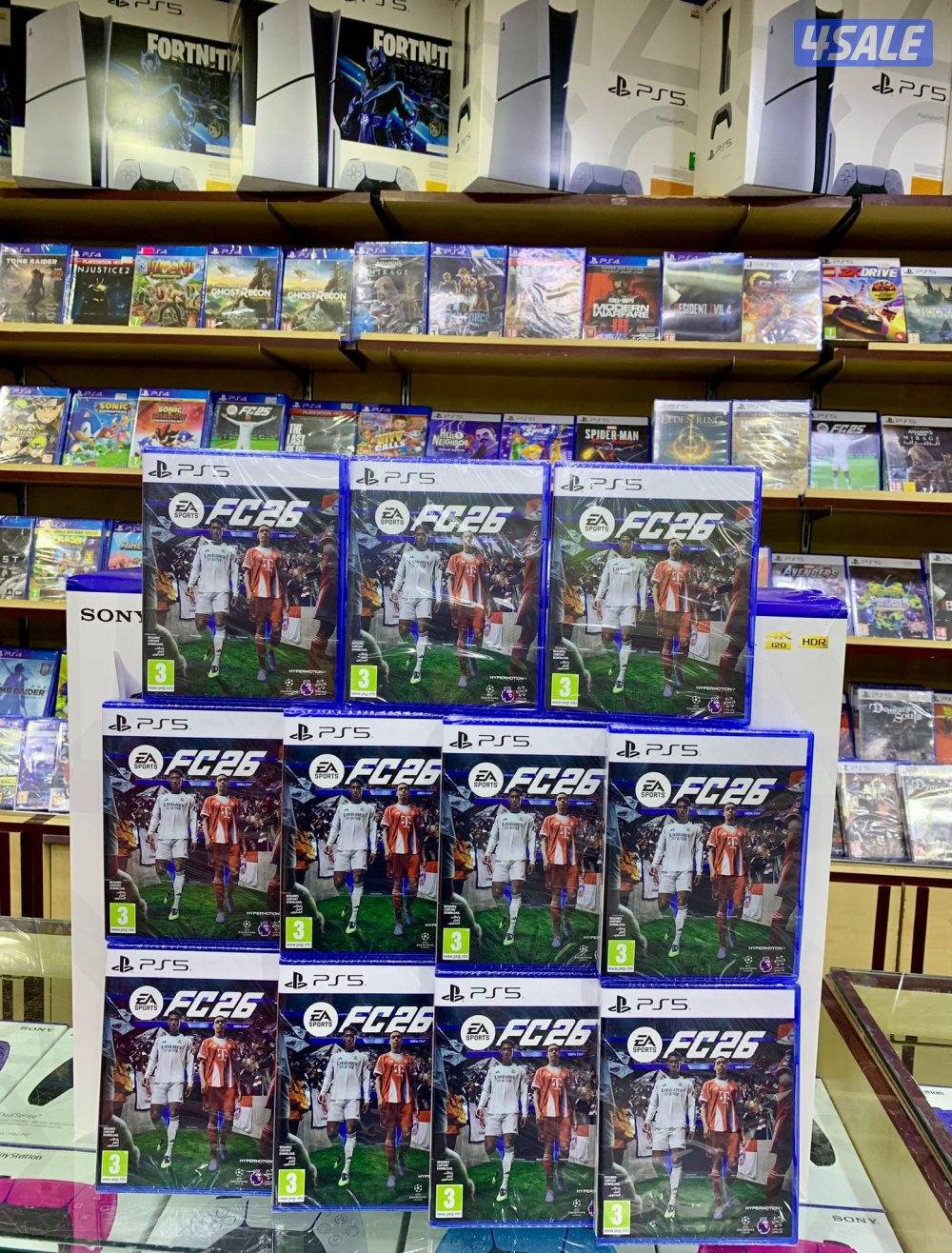 بيع وشراءجميع أجهزةps3-4-5جديدومستعمل مع اكسسواراتهاوكروت ستور14