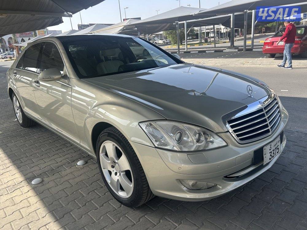 للبيع موديل 2007حجمS500L لون مميز8