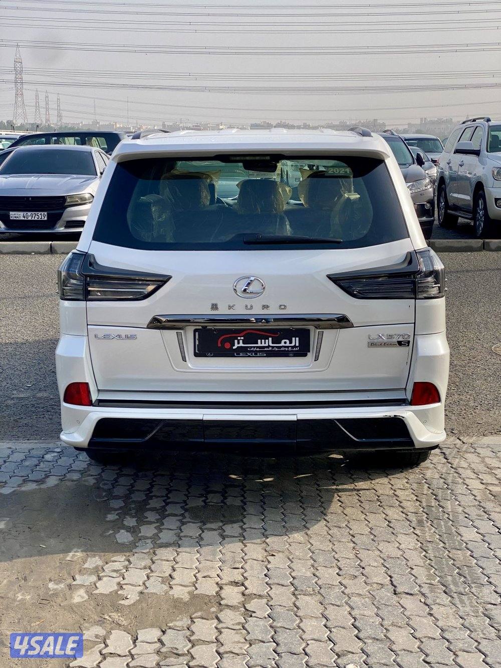 لكزس LX بلاك اديشن خليجي موديل 2019 عداد 3073