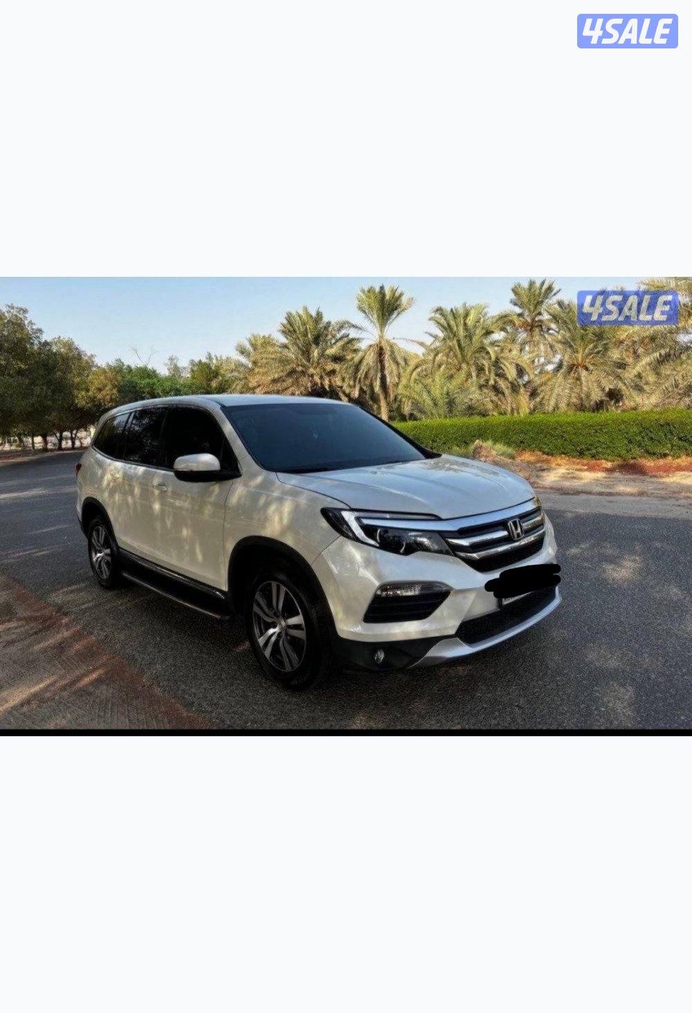 هوندا بايلوت 2017 حالة الوكالة شرط الفحص كالجديده عداد قليل1