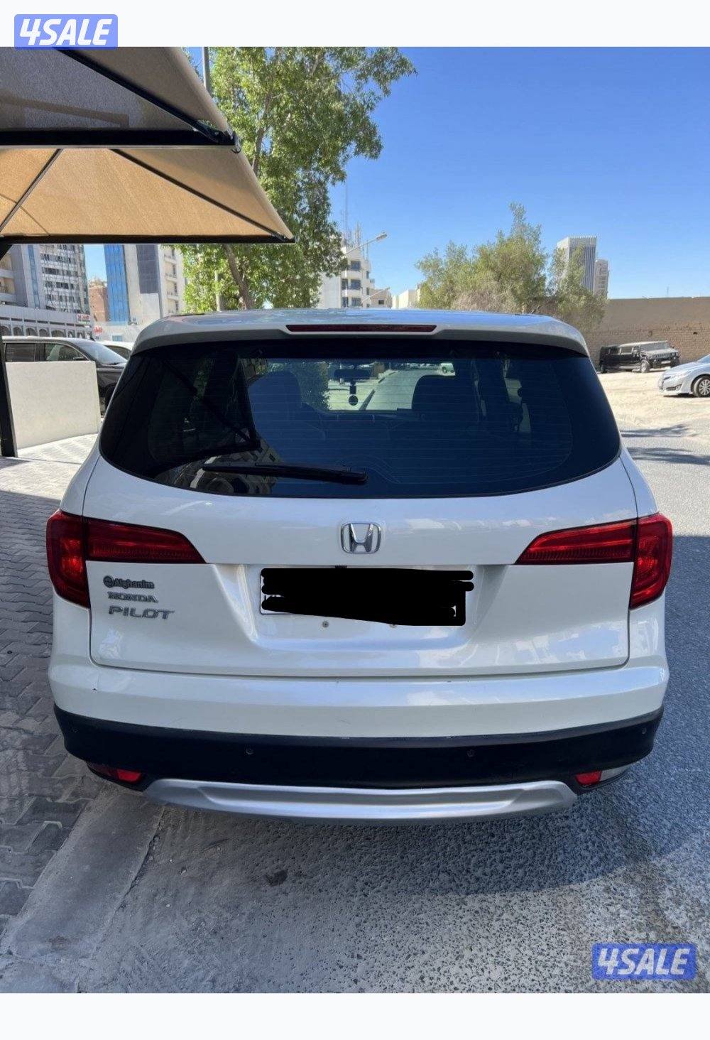 هوندا بايلوت 2017 حالة الوكالة شرط الفحص كالجديده عداد قليل6