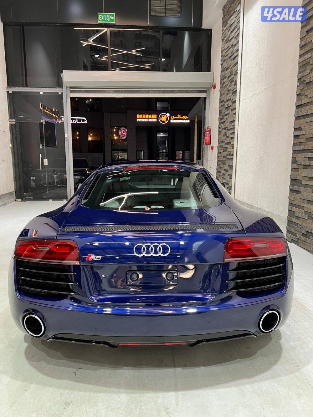 أودي V8 R8  2015 سيارة مخزّنة ماشية ألفين كم فقط لهواة السيارات النادرة5