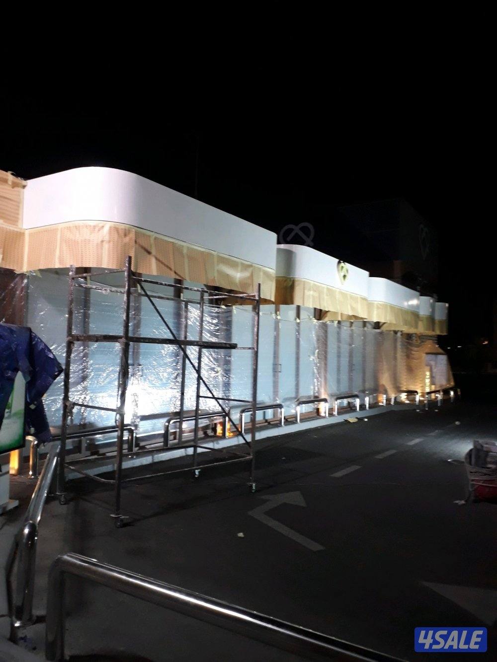 Gypsum board cement board 60×60 ceiling  partition  repairing3