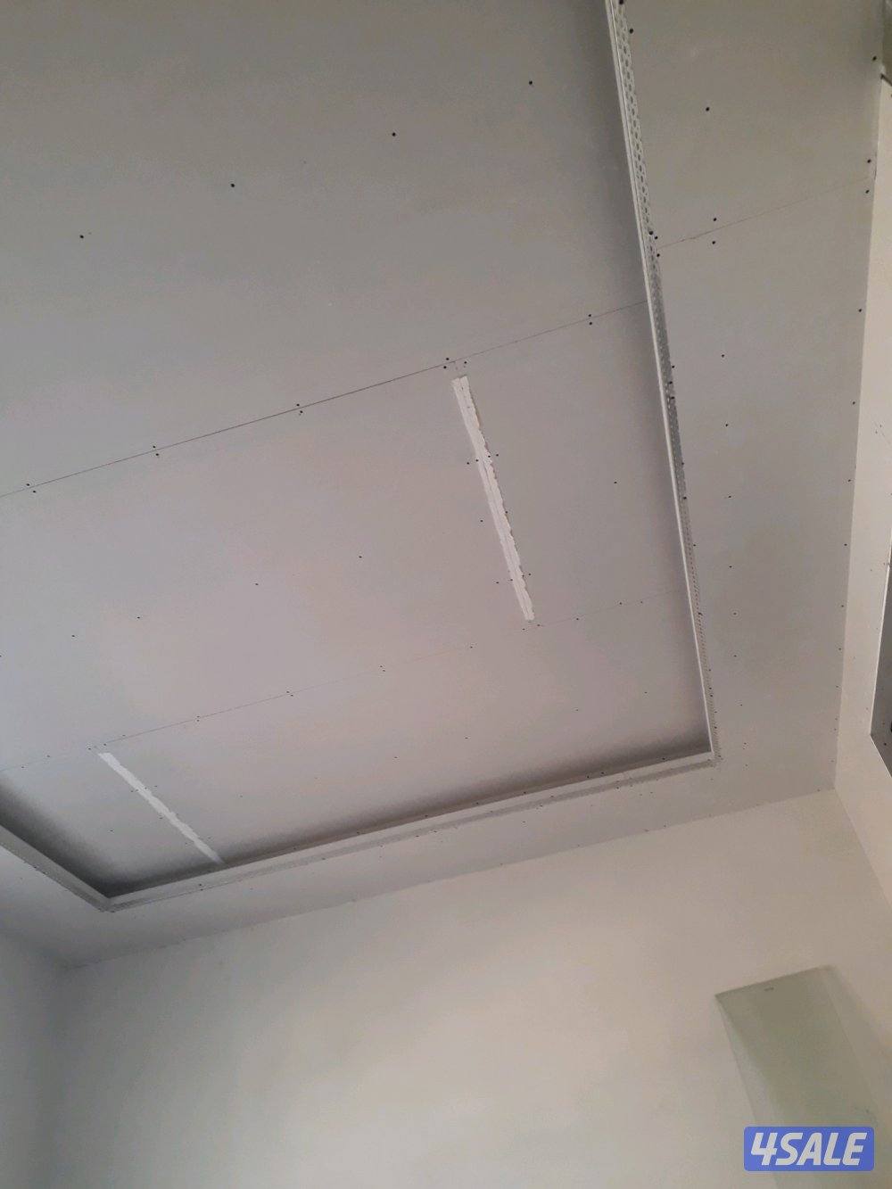 Gypsum board cement board 60×60 ceiling  partition  repairing9