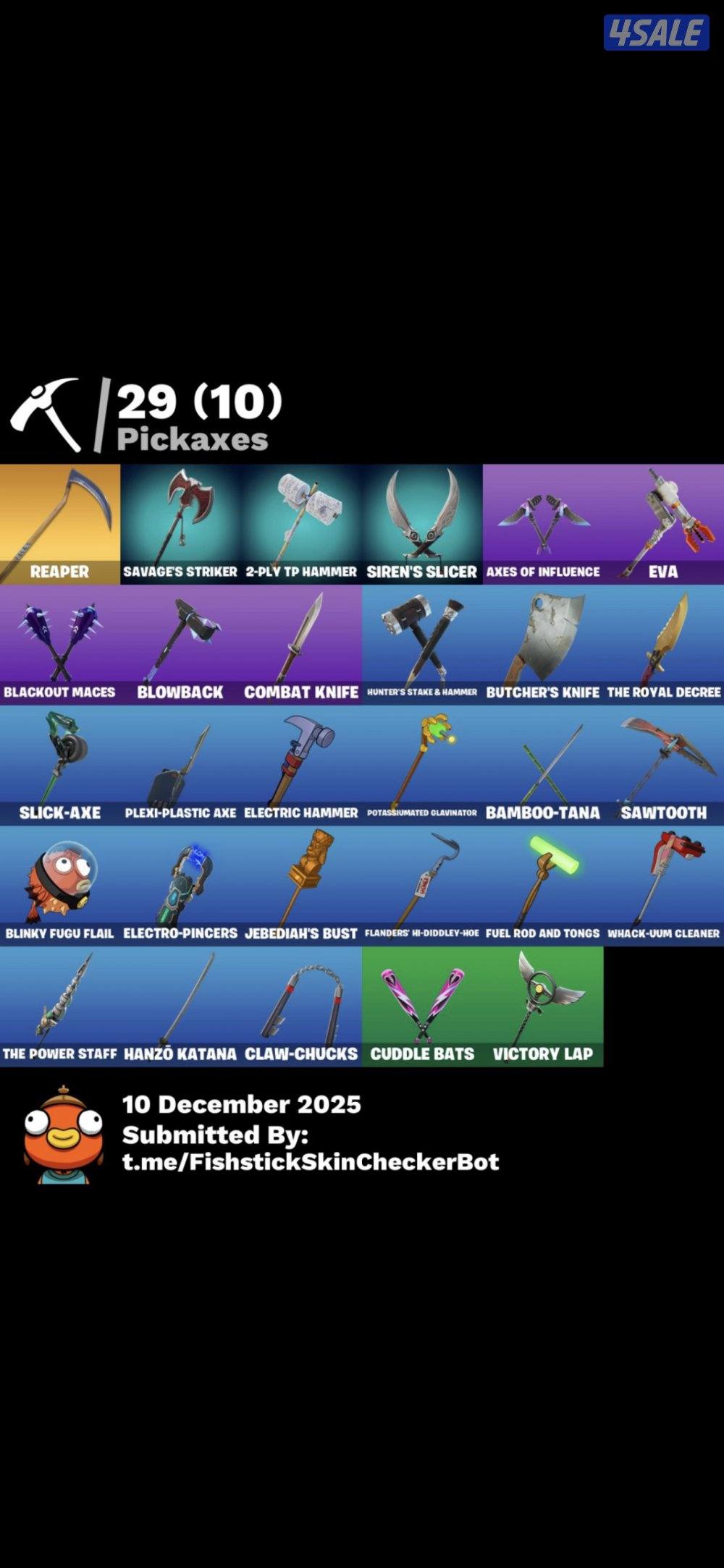 حساب فورت نايت سكلتون بنفسجي ورقصه قريش2