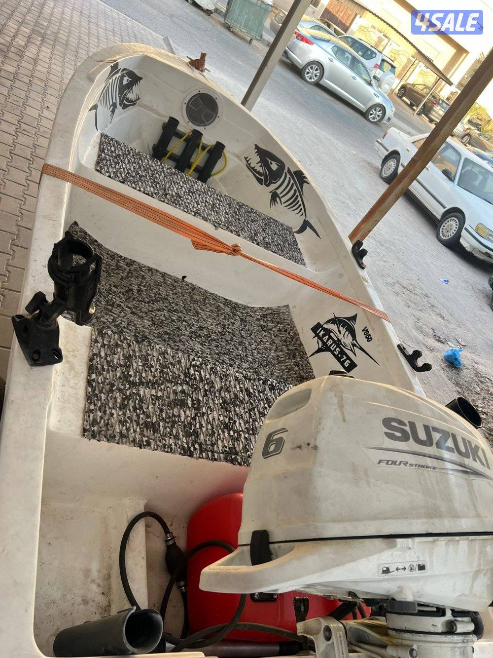 دولفن الروضان ١٠ قدم مكينه سوزوكي ٦ حصان فورستروك0