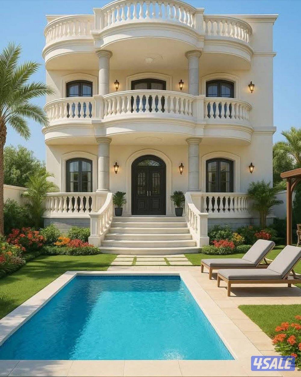 للايجار دور 5 غرف 4 حمام0