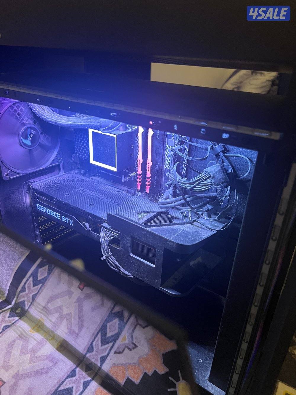 بي سي كرت شاشة 3080 ti المعالج i7-12700k الرمات 32g0