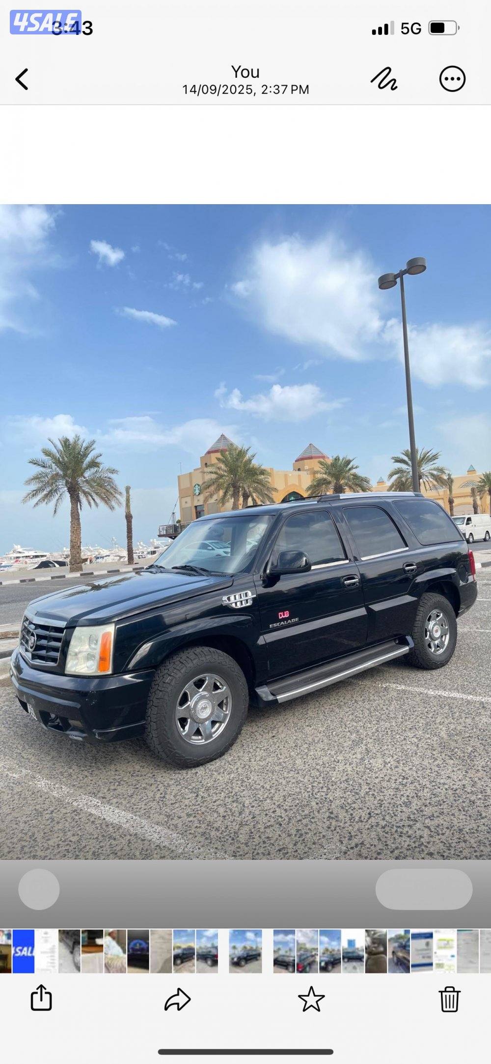 للبيع إسكاليد 2004 شرط الفحص7