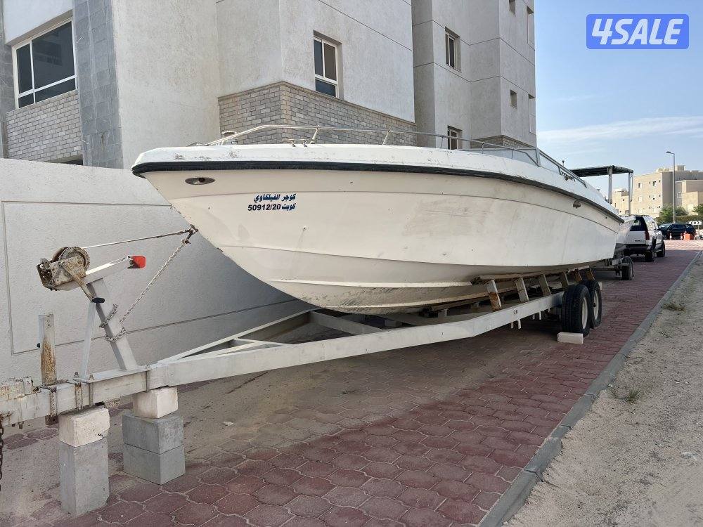 للبيع طرار امريكي كوجر ٣٥ قدم كامل مع جهاز الداخلية وونش ناقص المكاين3