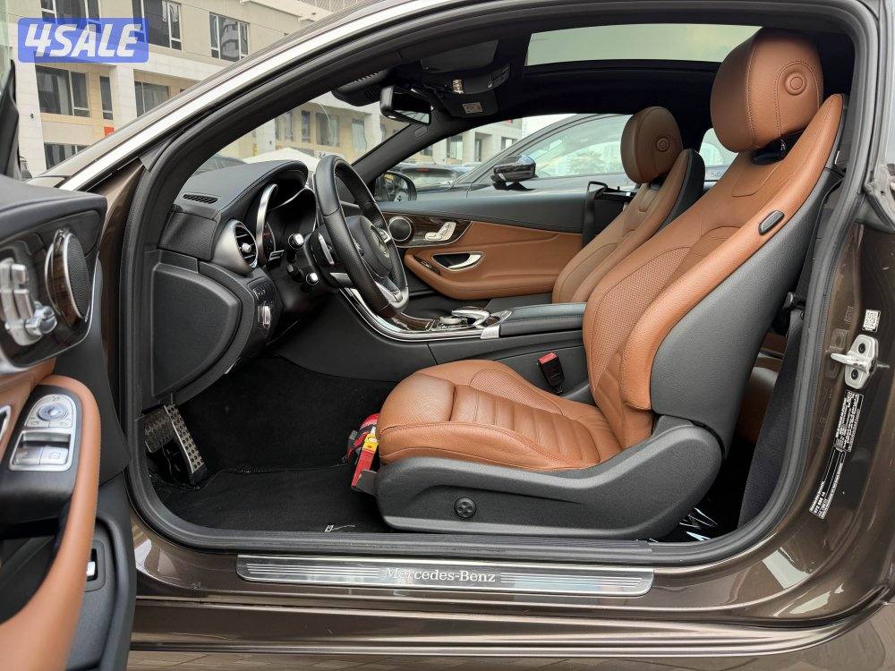 مرسيدس C200 كوبيه 2017 عداد 114 الف وكالة كامل المواصفات1