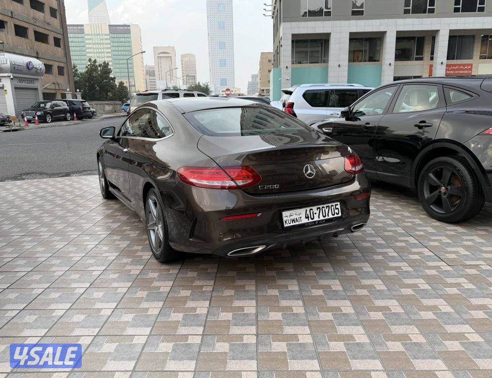 مرسيدس C200 كوبيه 2017 عداد 114 الف وكالة كامل المواصفات3