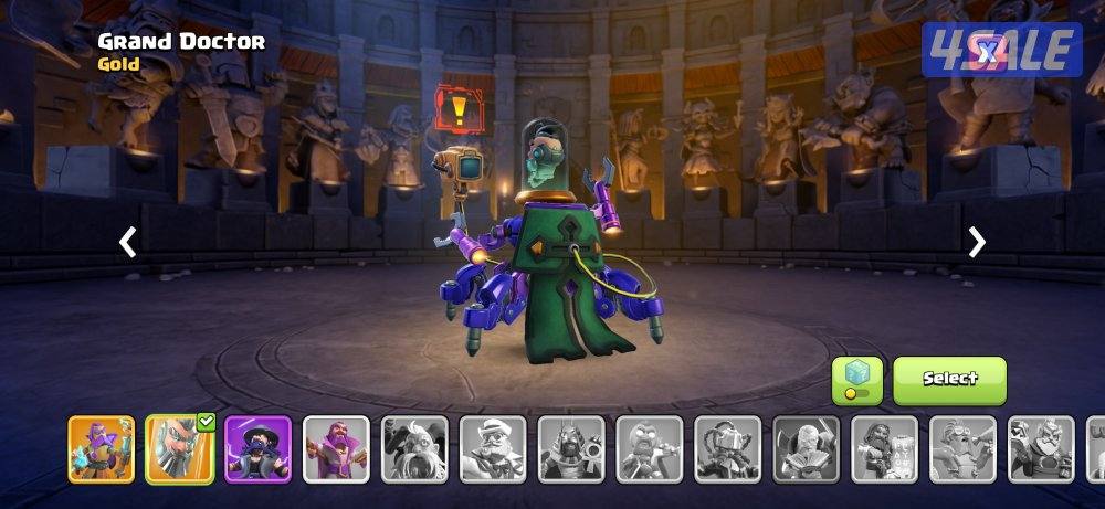 قريه حساب كلاش اوف كلانز للبيع6