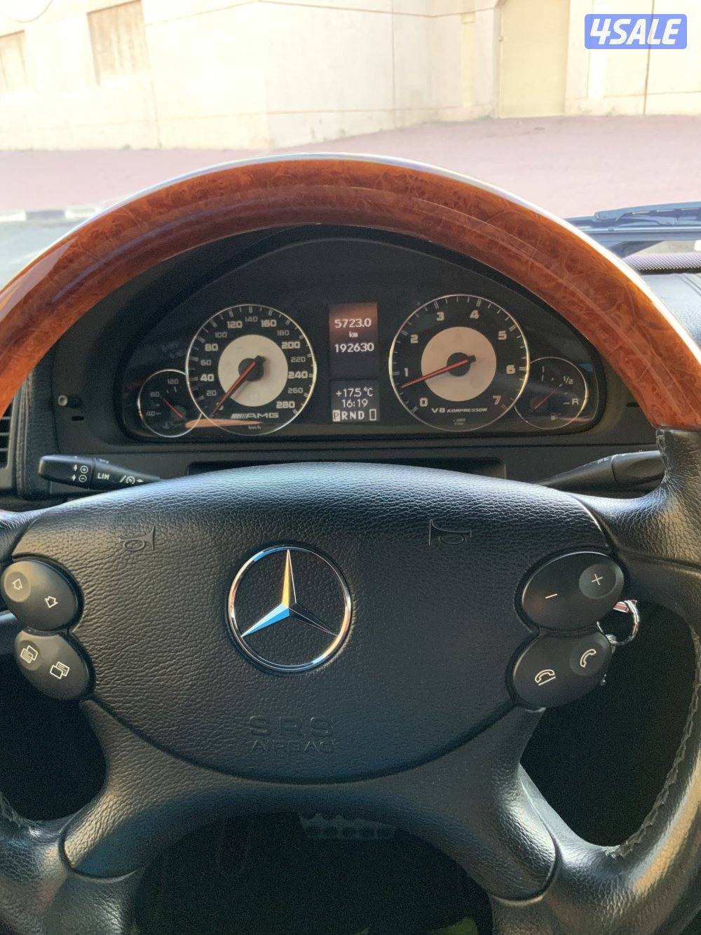 جئ كلاس G55 AMG البشر ماشي 192 ألف 2012 بحاله ممتازه2
