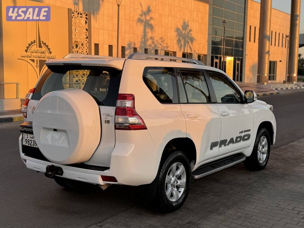 تويوتا برادو TXL V6 موديل 2014 بحاله الوكاله3
