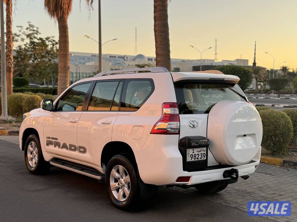 تويوتا برادو TXL V6 موديل 2014 بحاله الوكاله4