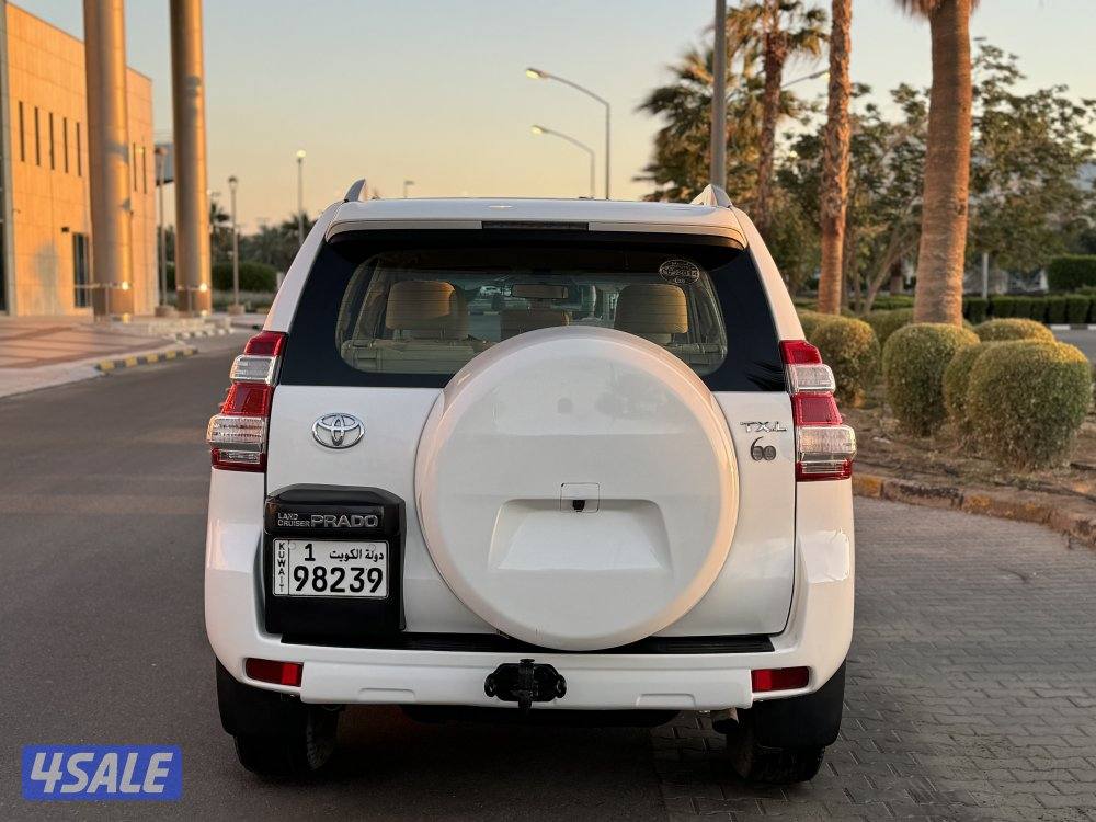 تويوتا برادو TXL V6 موديل 2014 بحاله الوكاله6